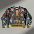 TITAN Women's Guanyin Mercy Goddess Crewneck — Lotus Edition
