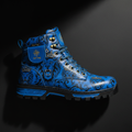 TITAN Hiking Boot — Lion Bright Blue Tattoo Edition