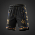 TITAN Nubian Kingdom Training Shorts — Kush Edition
