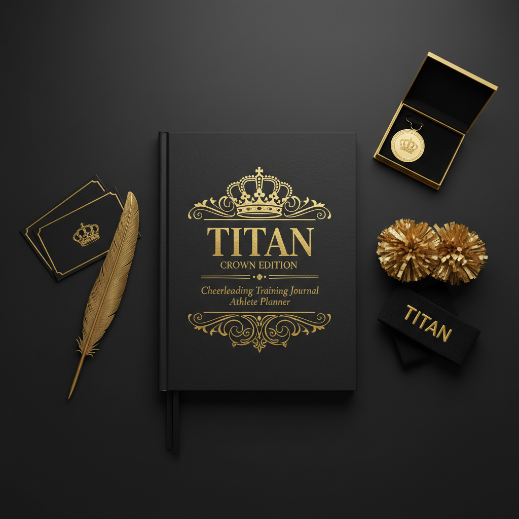 TITAN Crown Edition Cheerleading Training Journal