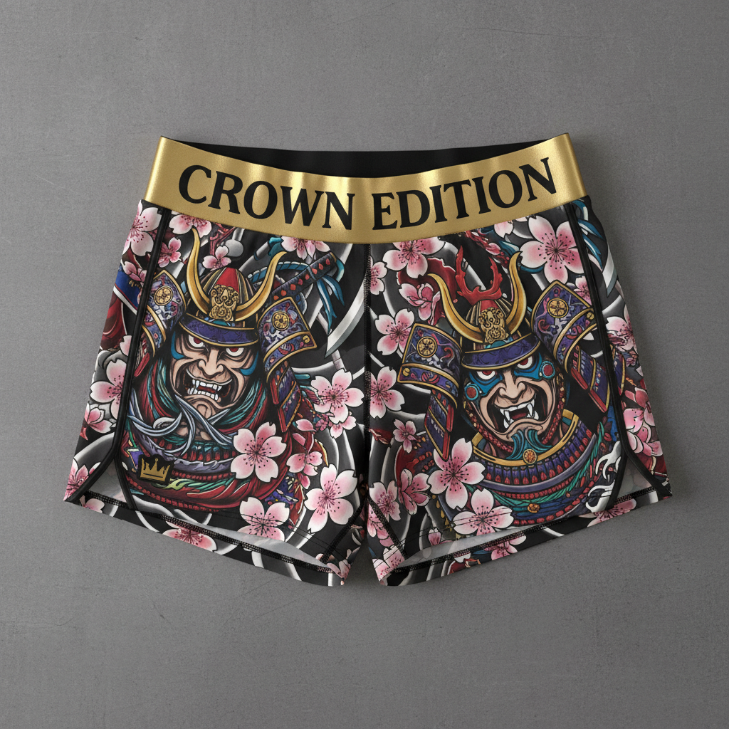 TITAN Women's Sakura Warrior Shorts — Hanami Edition