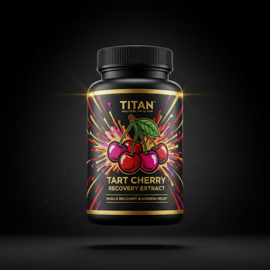 TITAN Tart Cherry Recovery Extract - 50:1 Concentrate Soreness Relief