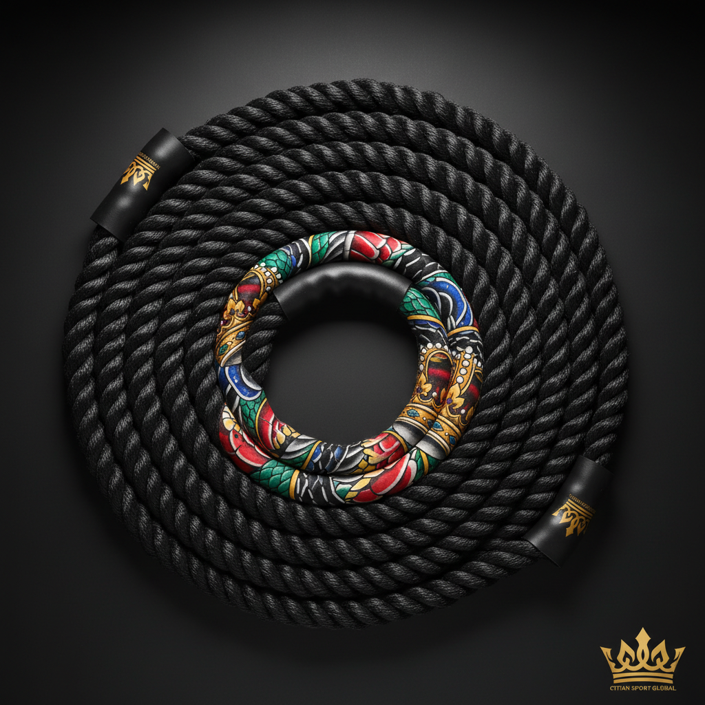 TITAN Crown Edition Battle Rope 50ft