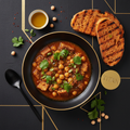 TITAN Tunisian Vegan Lablabi Chickpea Soup Breakfast Bowl