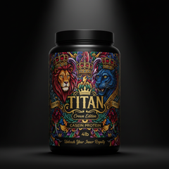 TITAN Casein Protein - Slow-Release Night Protein (4 lbs)