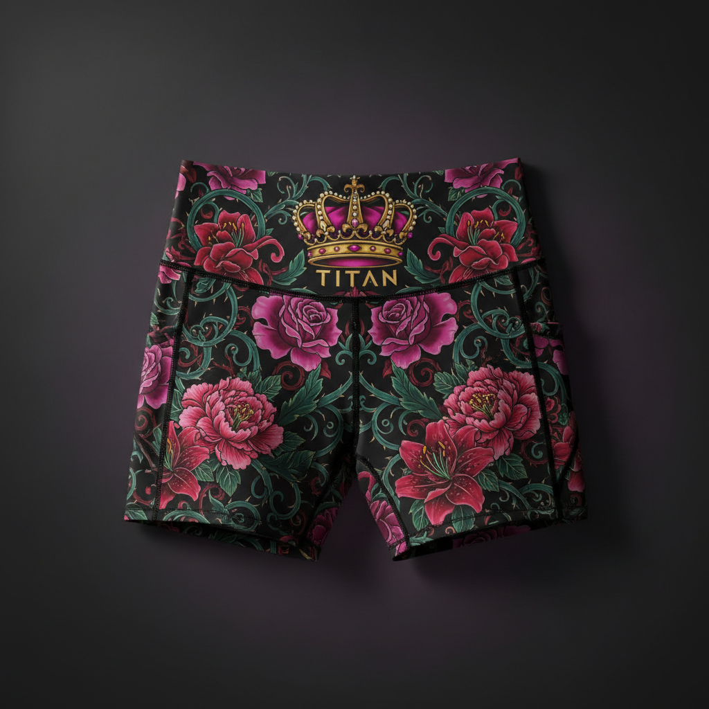 TITAN Women's Training Shorts - High Waist
