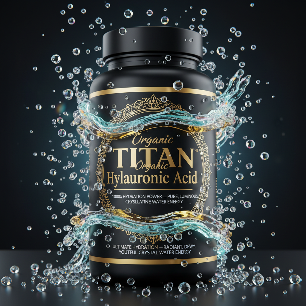 TITAN Organic Hyaluronic Acid - Joint Lubrication & Skin Hydration