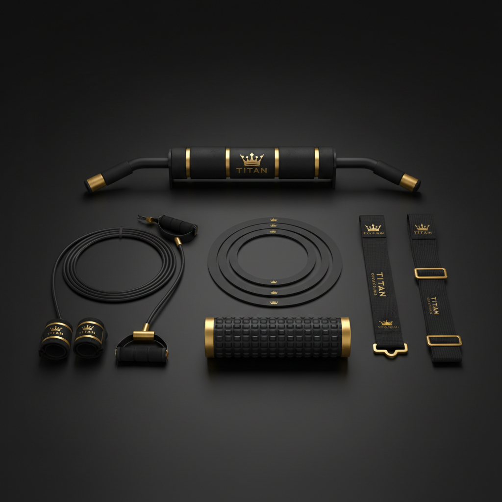 TITAN All-In-One Swimmer's Open Water Training Home Gym Kit — Crown Edition