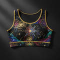 Shine Like Stars Women's Crop Top — TITAN Crown Edition tattoo artwork