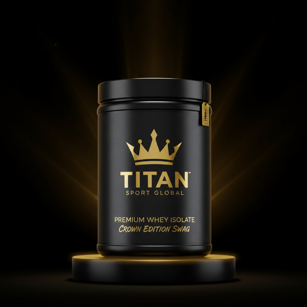 TITAN Whey Isolate Protein — Midnight Crown SWAG