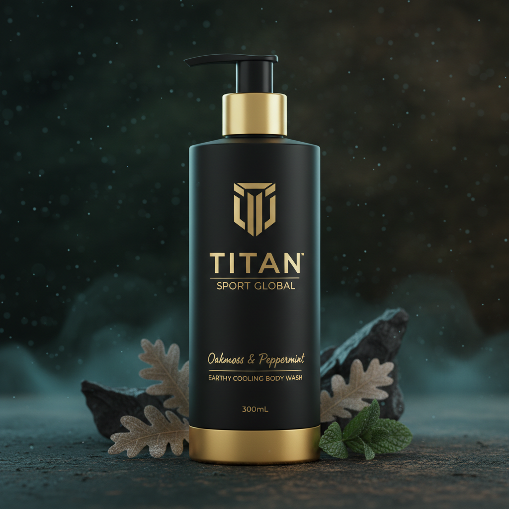 TITAN HIM Body Wash Oakmoss & Peppermint