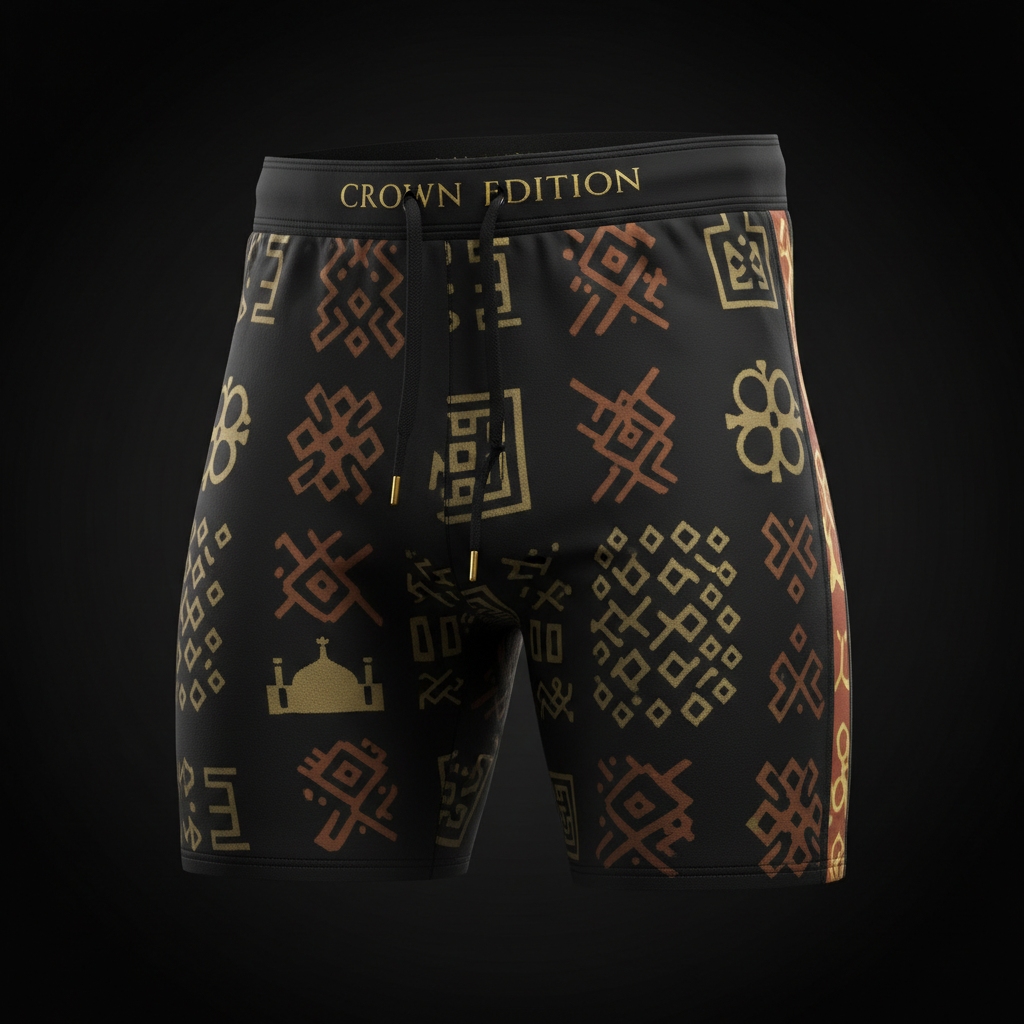 TITAN Mali Empire Training Shorts — Mansa Edition