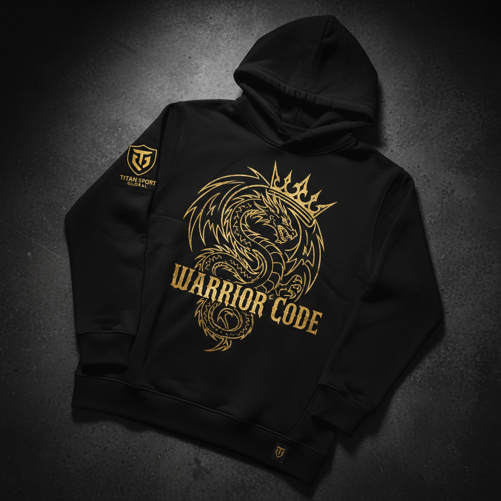 Warrior Code Tribal Dragon Hoodie — TITAN SPORT GLOBAL