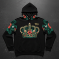 TITAN Men's Tropical Crown Pullover Hoodie flat lay