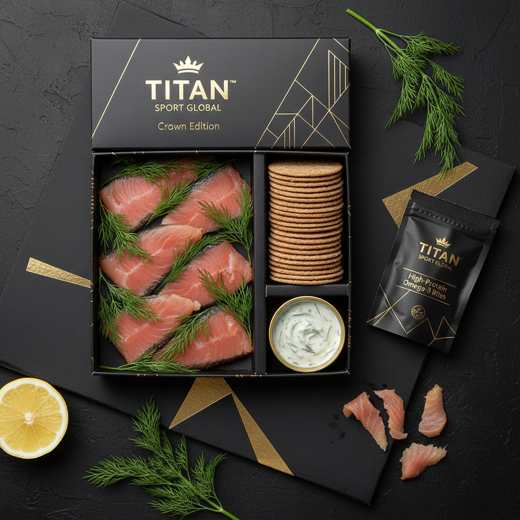 TITAN High-Protein Smoked Trout & Dill Snack Pack