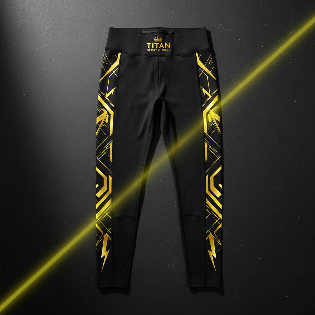 TITAN Compression Tights Performance Recovery Leggings 20-30 mmHg with Zippered Pocket