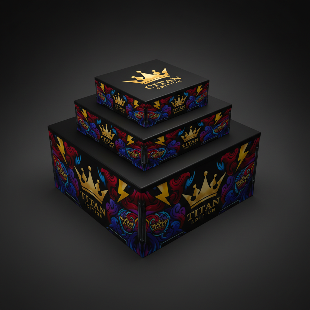 TITAN Crown Edition Plyo Box Set of 3