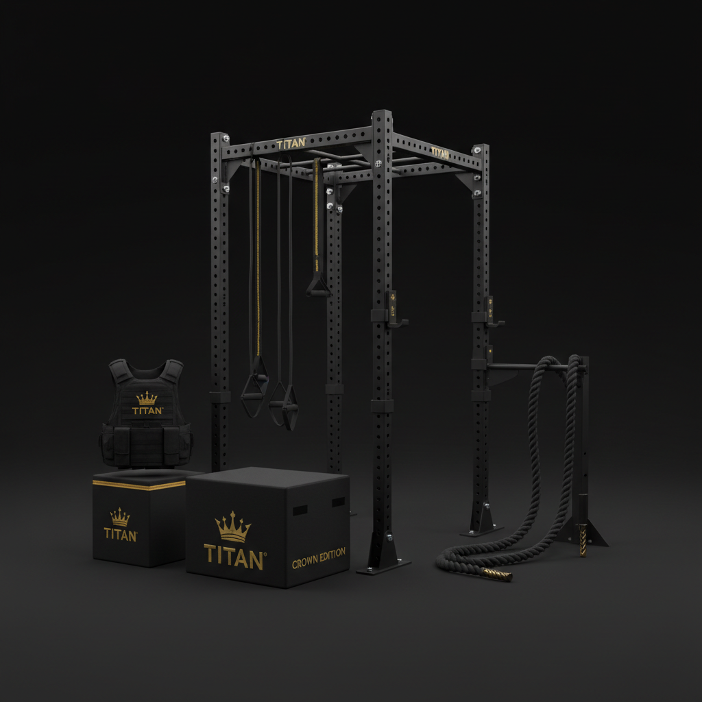 TITAN All-In-One Special Forces Operator Home Gym Kit — Crown Edition