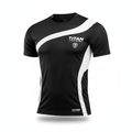 TITAN Black & White Performance Tee - Premium Edition