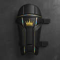 TITAN Crown Edition Cricket Thigh Guard Matte Black Gold