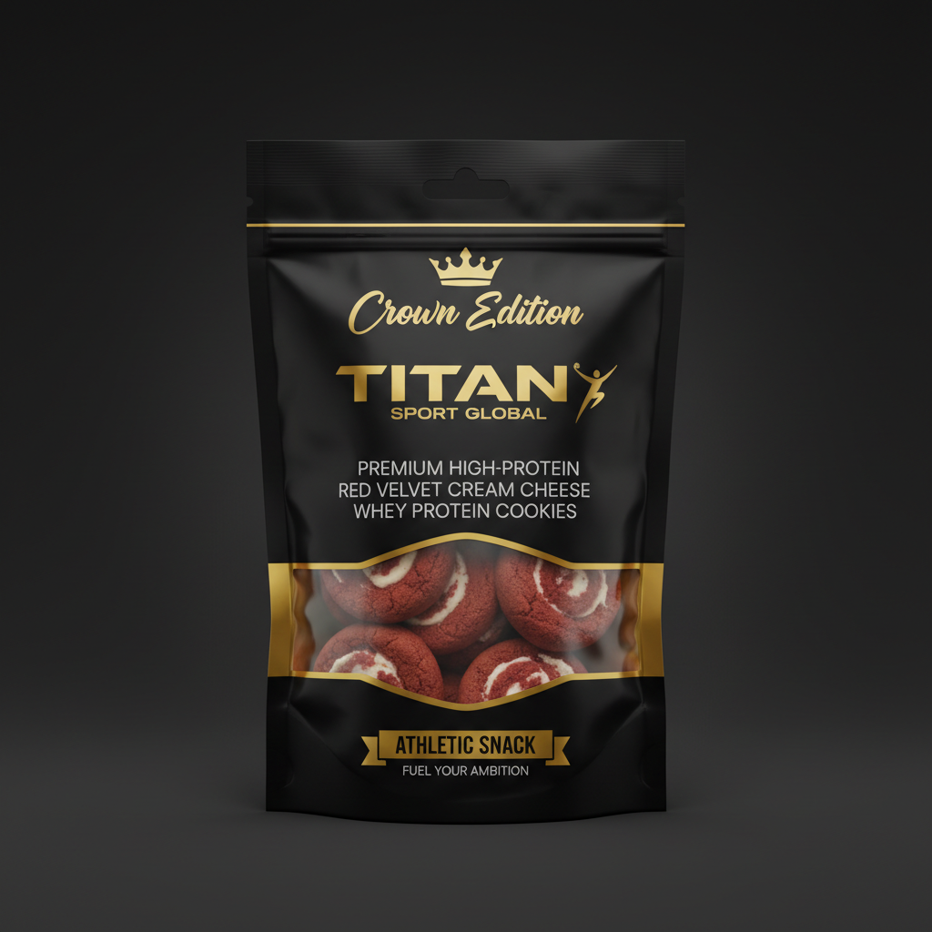 Red Velvet Cream Cheese Whey Protein Cookie — TITAN SPORT GLOBAL