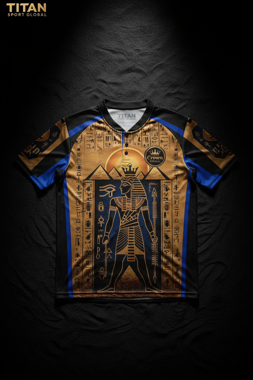 TITAN Men's Pharaoh's Legacy Henley Dynasty of Kings Edition