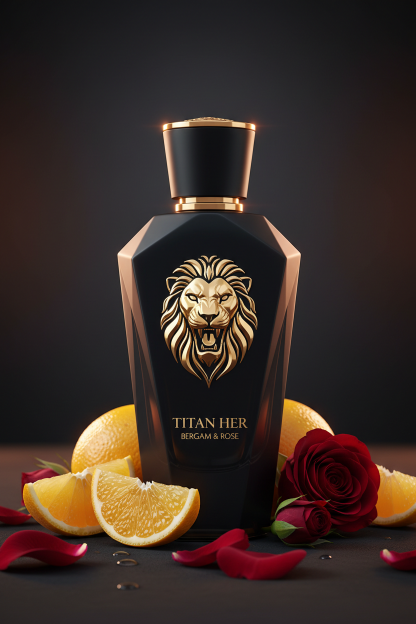 TITAN HER Bergamot Rose Perfume