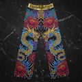 TITAN Crown Edition Tattoo Art Wide-Leg Pants Women's Athletic Bottoms