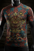 TITAN Men's Aztec Sun Warrior Training Tee Solstice Edition