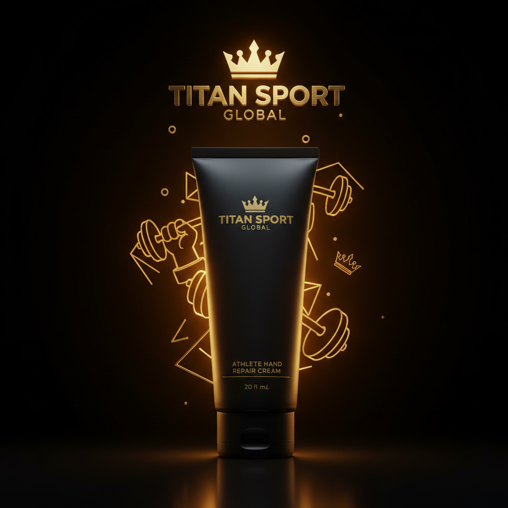 TITAN SPORT GLOBAL athlete hand repair cream tube