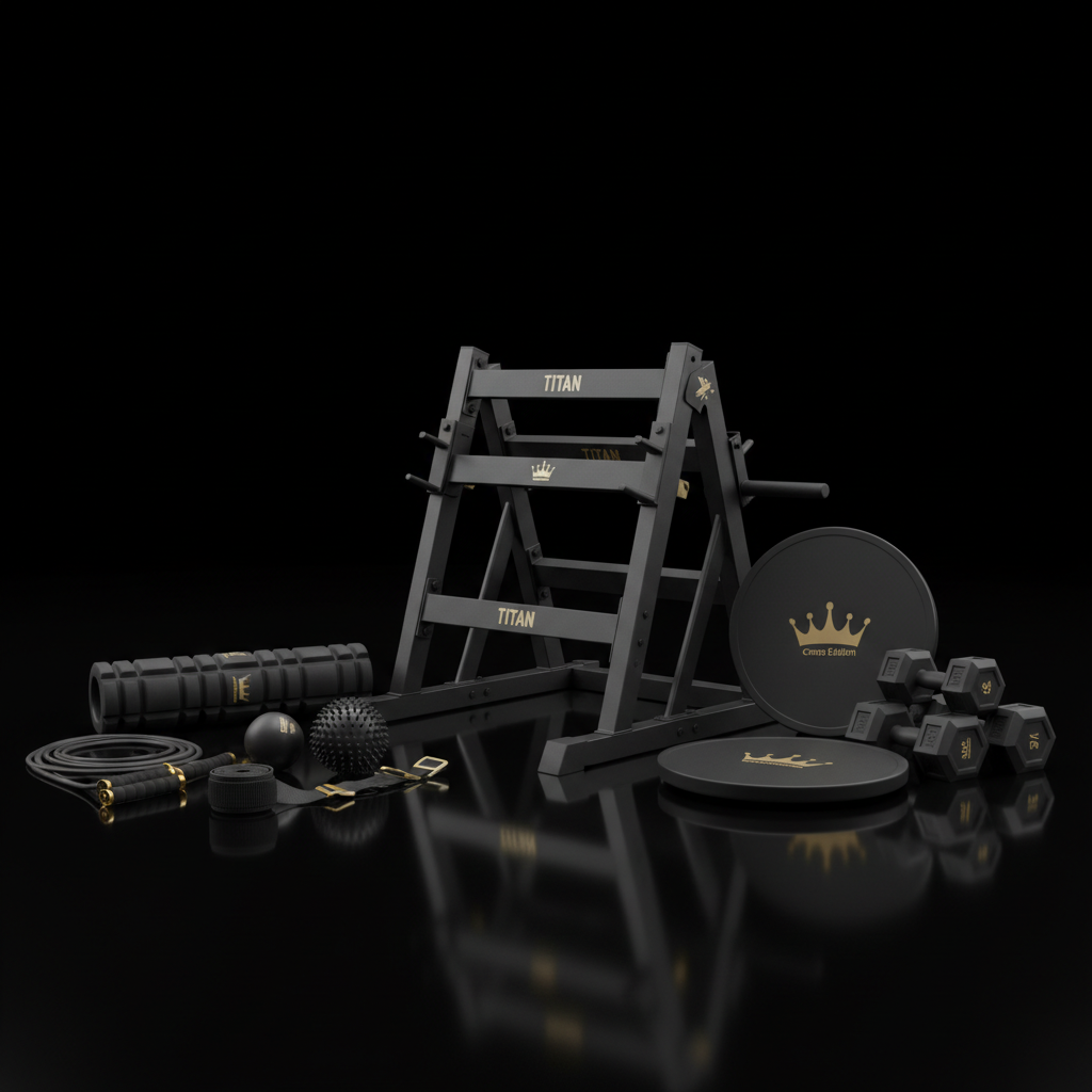 TITAN All-In-One Night Shift Worker Recovery Home Gym Kit — Crown Edition