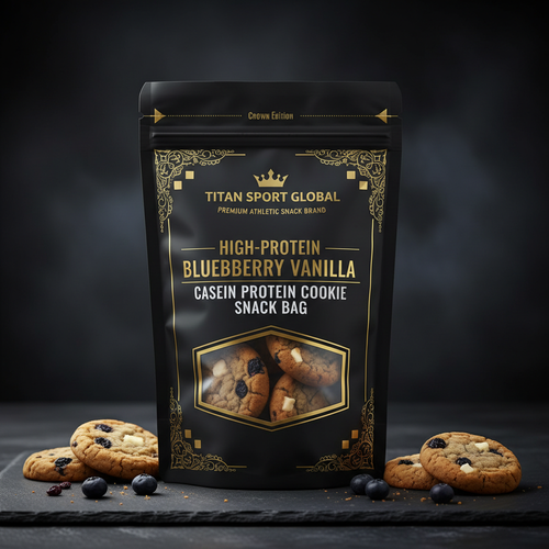 Blueberry Vanilla Casein Protein Cookie — TITAN SPORT GLOBAL