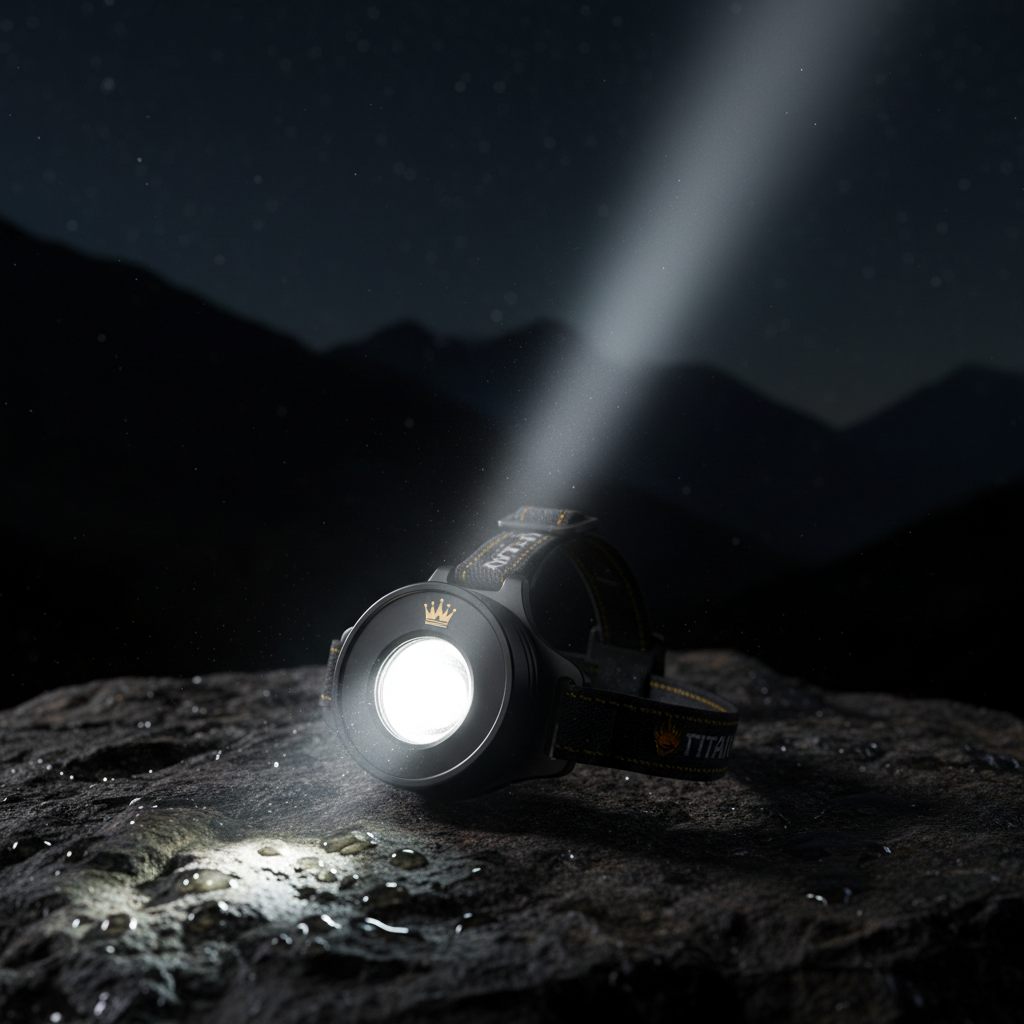 TITAN Apex Headlamp 1500 Lumen Crown Edition