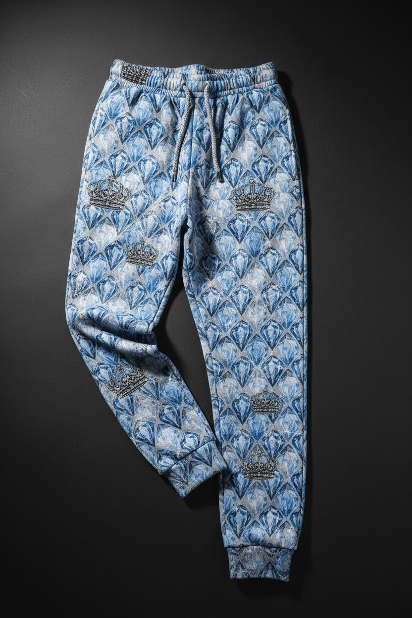 TITAN Crown Sweatpant Diamond Ice