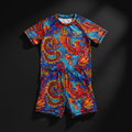 TITAN Crown Edition Kids Dragon Phoenix Training Set — matching athletic set