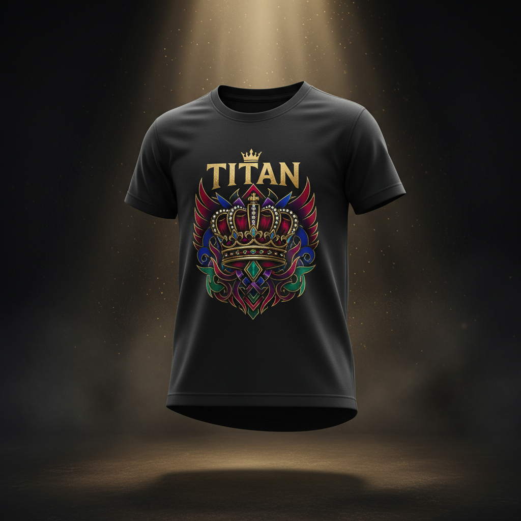 TITAN Kids Performance Tee - Crown Edition