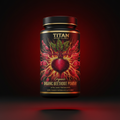 TITAN Organic Beetroot Powder - Nitric Oxide Performance supplement bottle