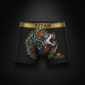 TITAN Men's Wolf Moon Crown Long Boxers — Crown Edition
