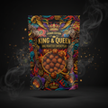 TITAN Roasted Chickpea Snack BBQ Flavor — Crown Edition bold tattoo-style artwork