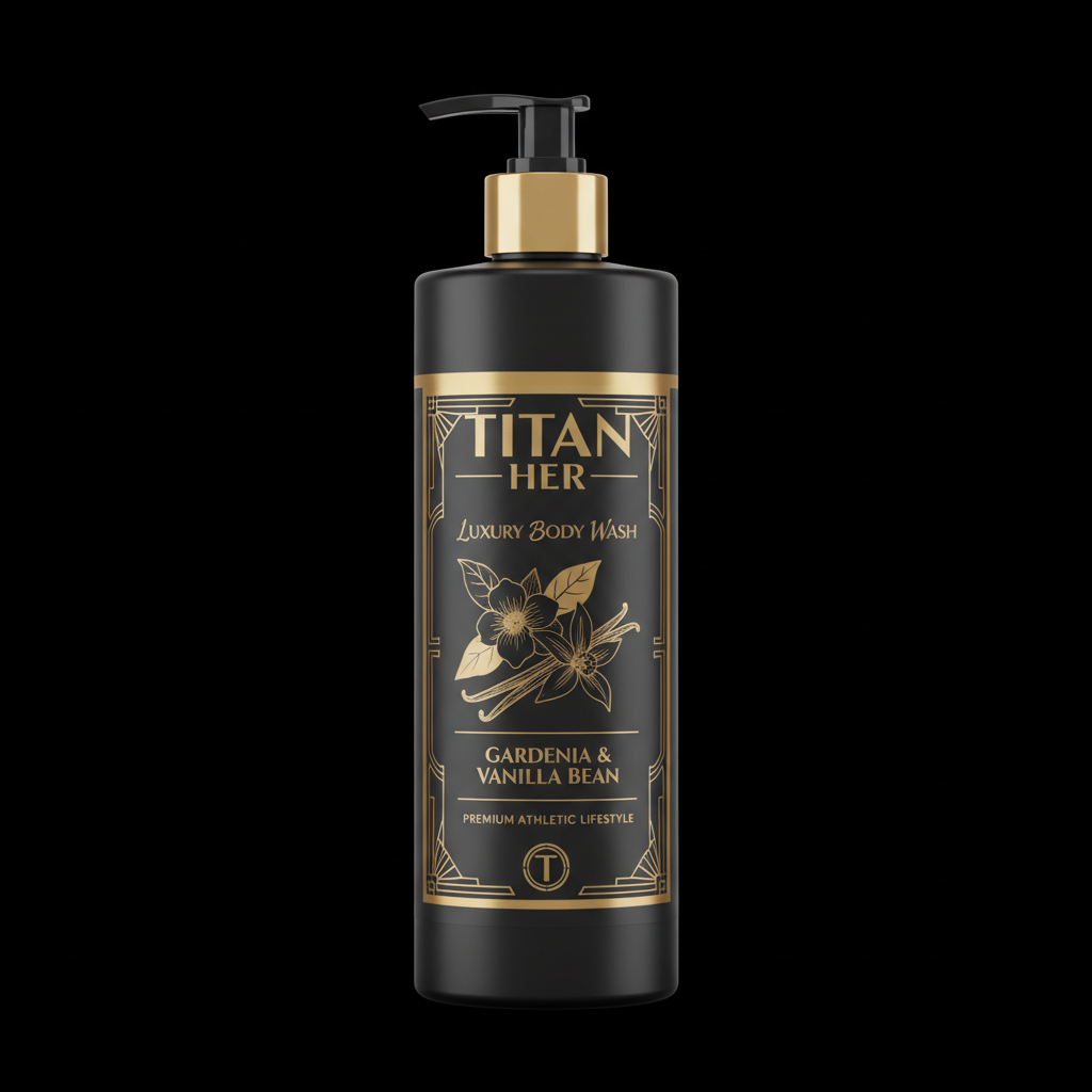 TITAN HER Body Wash Gardenia & Vanilla Bean