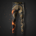 TITAN Men's Compression Tights Dragon King Crown Edition