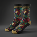 TITAN Crown Edition Tattoo Art Thermal Winter Athletic Socks