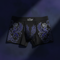 TITAN Men's Boxer Briefs Crown Edition Indigo Silver
