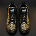 TITAN Luxury Sneaker — Dragon Tattoo Crown Edition