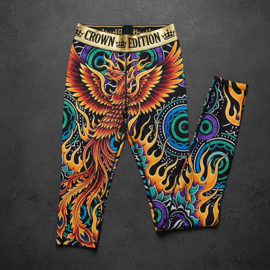 TITAN Plus Women's Phoenix Sun Leggings — Inclusive Crown Edition