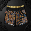 TITAN Crown Edition Tattoo Art Moorish Shorts Women's Athletic Bottoms