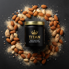 TITAN Nut Butter - High Protein Almond Butter 16oz