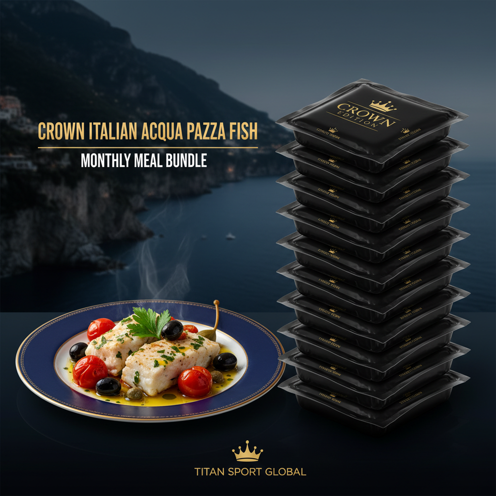Crown Italian Acqua Pazza Fish Monthly Meal Bundle — TITAN SPORT GLOBAL Crown Edition