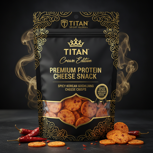Crown High-Protein Korean Gochujang Cheese Crisps
