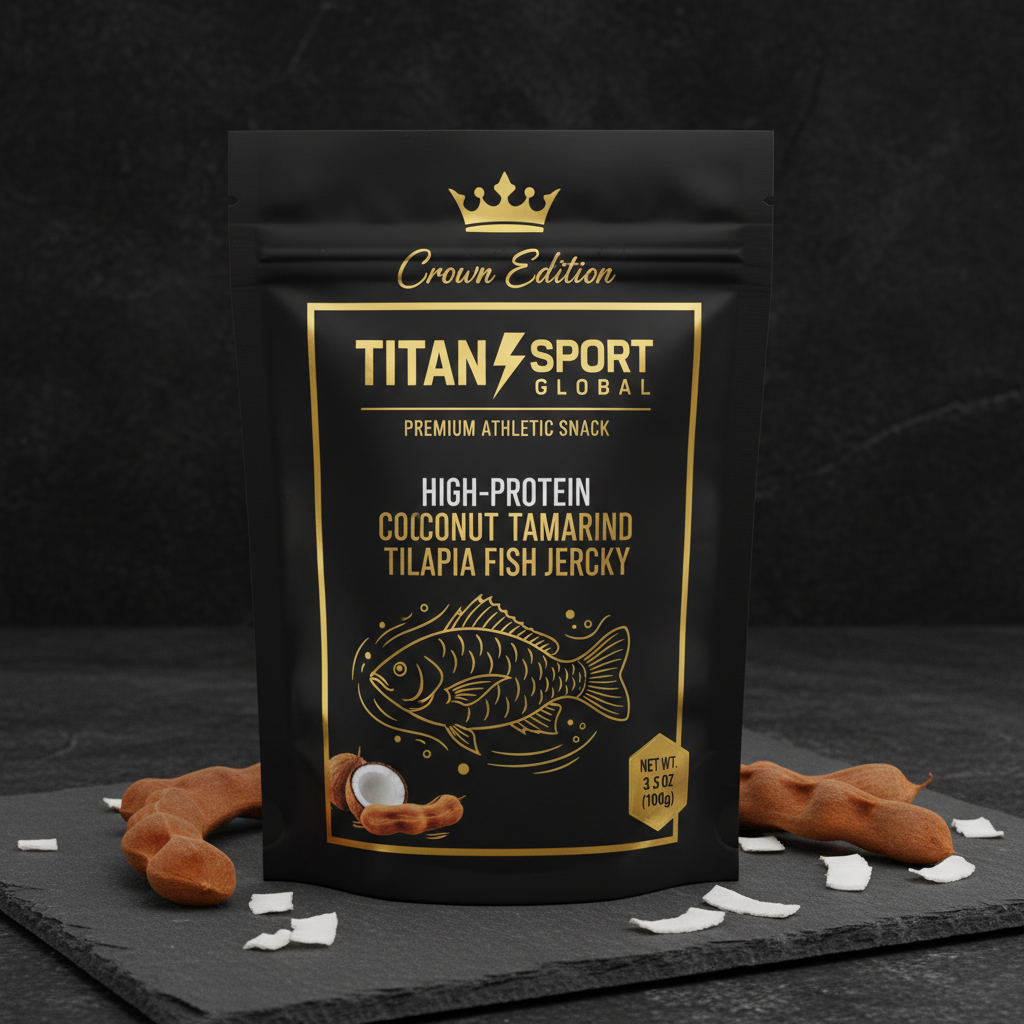 Tanzanian Coconut Tamarind Tilapia Jerky — TITAN SPORT GLOBAL